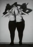 Friedrich Seidenstücker, Untitled (Doppelakt), c. 1930, Vintage ferrotyped gelatin silver print