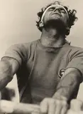 Mario Checcacci of the Italian Eight by Leni Riefenstahl, 1936, Vintage gelatin silver print, sold Nov 2018