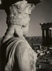 Walter Hege, Koren des Erechtheion, Akropolis, 1928/29, Vintage gelatin silver print