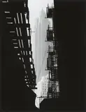 Andreas Feininger, Cities service building on Pine Street, New York, 1942, Gelatin silver print, printed later