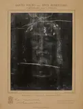 Giuseppe Enrie, Santo Volto del Divin Redentore (Particolare della S. Sindone), Torino, 1931, Vintage gelatin silver print