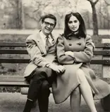 Kenneth Noland and girlfriend Stephanie Gordon by Diane Arbus, 1966, Vintage gelatin silver print on Agfa paper, sold Nov 2018