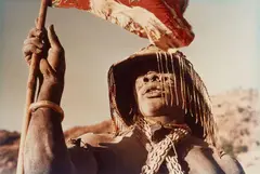Ringkämpfer Natu vom Stamm der Masakin-Nuba (from the series: Die Nuba) by Leni Riefenstahl, 1962-69, Vintage chromogenic print on Kodak paper, offered Nov 2018