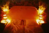 Honeymoon Suite, Nürnberger Eck, Berlin by Nan Goldin, 1994, Cibachrome print, flush-mounted to foam board, sold Nov 2018