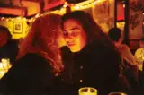 Nan Goldin, Lynette and Donna at Marion's restaurant, NYC