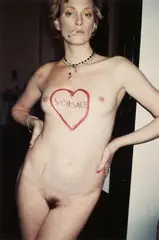 Jürgen Teller, Kristen McMenamy (Versace), 1996, Chromogenic print