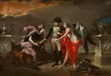 Italian School circa 1806, Napoleon's Victory at Austerlitz, Oil on canvas (relined)