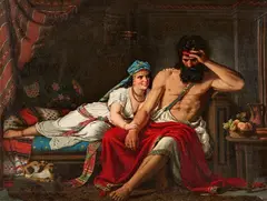 Carl Ludwig Jessen, An Oriental Scene, Oil on canvas (relined)