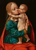 studio of Cornelis van Cleve, The Virgin and Child, Oil on panel