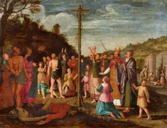 Floris van Schooten, The Brazen Serpent, Oil on panel