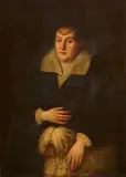 Justus Sustermans, Portrait of Mary Magdalene of Austria, Grand Duchess of Tuscany, Oil on canvas (relined)
