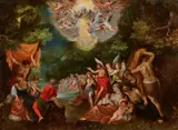The Baptism of Christ by Jan Brueghel the Younger, Oil on copper, offered Nov 2018