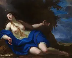 Simone Pignoni, Mary Magdalene, Oil on canvas (relined)