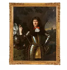 Pieter Nason, Portrait of a General, Oil on canvas (relined)