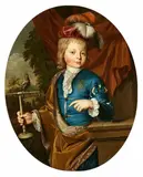 Arent Vijgh, Portrait of Friedrich Ludwig, Electoral Prince of Hanover and Prince of Wales, Oil on canvas (relined)
