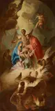 Josef Stern, John the Apostle Giving Communion to Mary, Oil on canvas