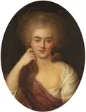 Portrait of a Lady by English School 18th century, Oil on canvas (relined), sold Sep 2018