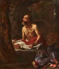 Peter Snyers, Saint Jerome, Oil on canvas (relined)