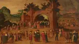 A Christian Allegory by circle of David Vinckboons, Oil on panel, sold Sep 2018