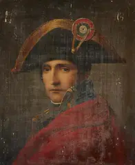 Ferdinand Jagemann after Jacques-Louis David, Portrait of Napoleon Bonaparte as Consul, Oil on canvas (relined)