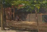 Friedrich Kallmorgen, At the Blanke in Havelberg