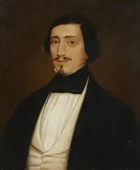 Ludwig Knaus, Self Portrait, Oil on canvas