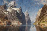 Adelsteen Normann, Norwegian Fjord Landscape