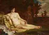 Fritz Roeber, Diana, Oil on canvas
