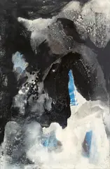 s.Gr.V/71 by Fred Thieler, 1971, Mixed media on canvas, sold Jun 2018