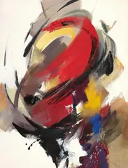 Untitled by Jean Miotte, 1979, Acrylic on canvas, sold Jun 2018