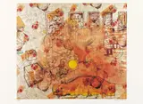 Sigmar Polke, Ahnengalerie, 1995, Inkjet print on card