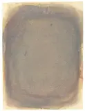 Gotthard Graubner, Untitled (Schwammgouache), 1964, Tempera on paper