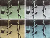 Sigmar Polke, Fernsehbild (Kicker) I