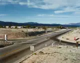 Stephen Shore, Cal. 177, Desert Center, California, 1976, Chromogenic print on Fujicolor-Crystal-Archive paper, printed later