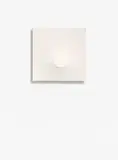 Turi Simeti, Un ovale bianco, 2015, Acrylic on relief canvas