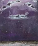 Natale Addamiano, Chiarore stellare, 2012, Oil on canvas