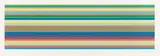 Kenneth Noland, Quartet IV, 2001, Inkjet print and colour silkscreen on card