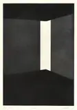 James Turrell, Joecar (from: First Light), 1989, Aquatint etching on card