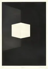 Afrum (from: First Light) by James Turrell, 1989, Aquatint etching on card, sold Jun 2018