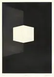 James Turrell, Afrum (from: First Light), 1989, Aquatint etching on card