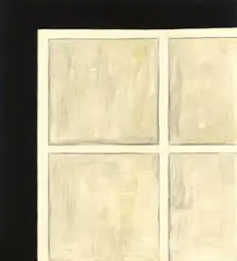Günther Förg, Untitled (Fensterbild), 2003, Mixed media on canvas