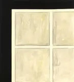 Günther Förg, Untitled (Fensterbild), 2003, Mixed media on canvas