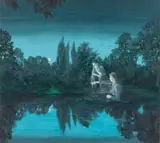 Alice Stepanek und Steven Maslin, Dark Atlantis, 1991, Acrylic on canvas