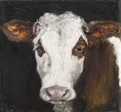 Untitled by Karin Kneffel, 1989, Oil on canvas, sold Jun 2018