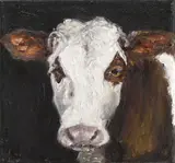 Karin Kneffel, Untitled, 1989, Oil on canvas