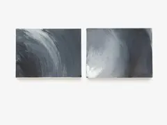 Untitled (Satellite) by Rafał Bujnowski, 2005, 2 works; each oil on canvas. Each, sold Jun 2018