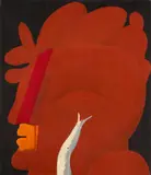 Horst Antes, 7. Roter Kopf (mit rotem H-Hut)