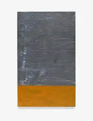 Günther Förg, Untitled, 1990, Acrylic on lead on wood
