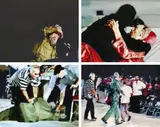 Shaobin Yang, Untitled (Fidel Castro), 2006, Work in 4 parts: each oil on canvas. Each