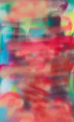 Katharina Grosse, Untitled, 2003, Acrylic on canvas